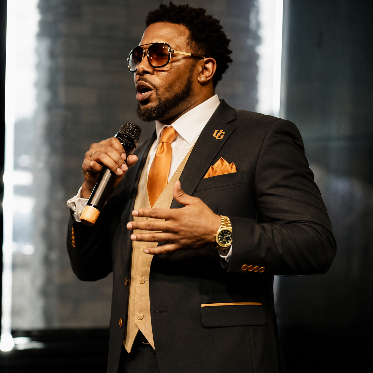 D’Andre Good speaking